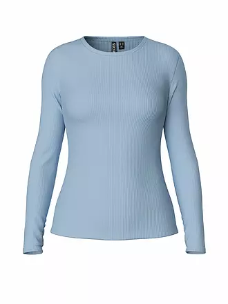 PIECES | T-shirt à manches longues PCRUKA | hellblau